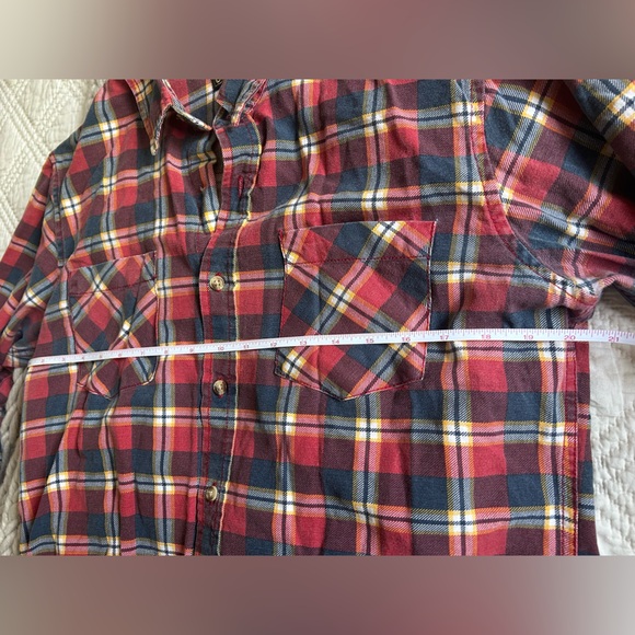 Obey- Men’s Button Down Multicolor Plaid Long Sleeve- Size Large - Picture 8 of 10